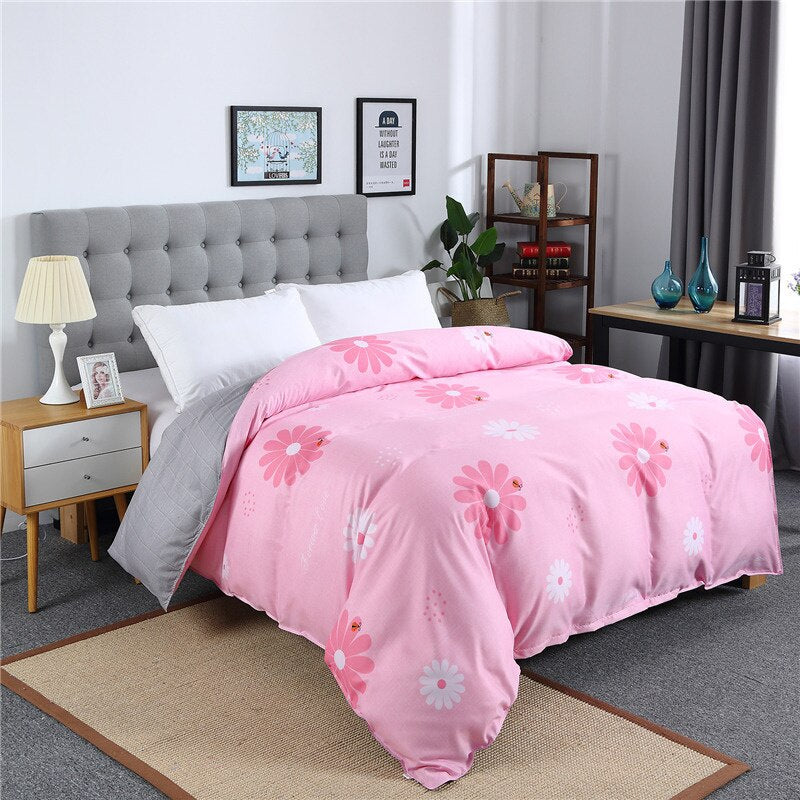 1 piece Quilt Cover Nordic Simple Duvet Cover 180x220 Single Double Queen King Adult KidsBedclothes Bedding Bedroom