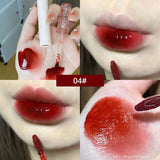 Bubble Lip Gloss Mirror Water Liquid Lipstick Moisturizing Lipgloss Long Lasting Sexy Lip Tint Makeup Korean Cosmetics