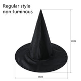 Qfdian halloween decorations halloween costumes Lighted Witch Hats Halloween Decorations Can Be Hung Tree Hanging Ornament Halloween Costume Cosplay Wicked Witch Supplies