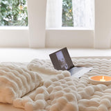 Tuscan Imitation Fur Blanket for Winter Spring Luxury Warmth High Grade Blankets for Bed Super Cozy Warm Winter Blanket for Sofa