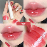 Bubble Lip Gloss Mirror Water Liquid Lipstick Moisturizing Lipgloss Long Lasting Sexy Lip Tint Makeup Korean Cosmetics