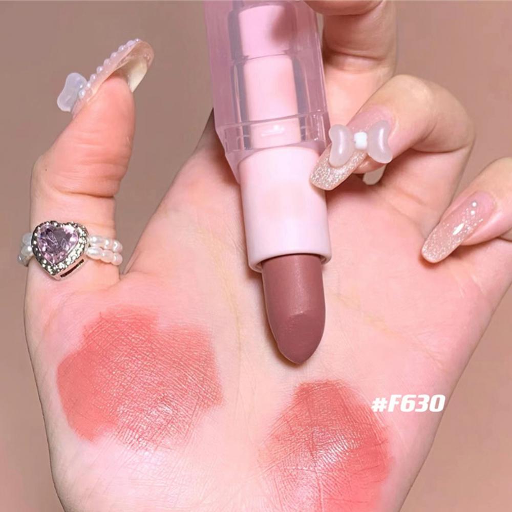 Pink Bear Lipstick Matte Velvet Lip Gloss Sexy Red Lip Tint Makeup Waterproof Lipgloss Long Lasting Lip Stick Korean Cosmetics