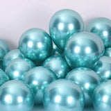 12pcs 5/10/12inch Metal Pearl Latex Balloons Chrome Glossy Metallic Colors Balloon Globos Gold Birthday Party Event Decoration