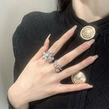 24PCS/Box 2023 New Artificial Nails With Glue Milky White Pink Gradients Long Ballet Full Cover Acrylic Nail Stick Fake Nail Tips