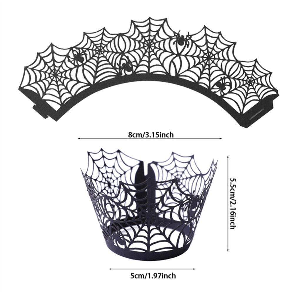 Qfdian halloween decorations halloween costumes halloween gift Halloween Bat Table Runner Black Spider Web Lace Tablecloth Fireplace Curtain for Halloween Party Decoration Horror House Props