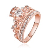 Rose Gold Queen Ring