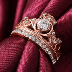 Rose Gold Queen Ring