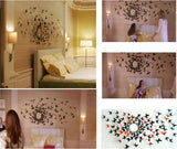 Qfdian Party decoration 24Pcs/Lot PVC 3D DIY Butterfly Wall Stickers Home Decor Poster for Kitchen Room Adhesive to Wall Decals Decoration