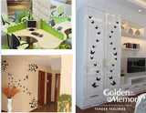 Qfdian Party decoration 24Pcs/Lot PVC 3D DIY Butterfly Wall Stickers Home Decor Poster for Kitchen Room Adhesive to Wall Decals Decoration