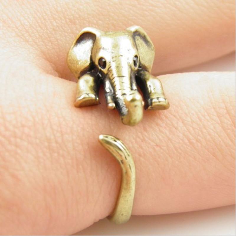 Antique Elephant Rings