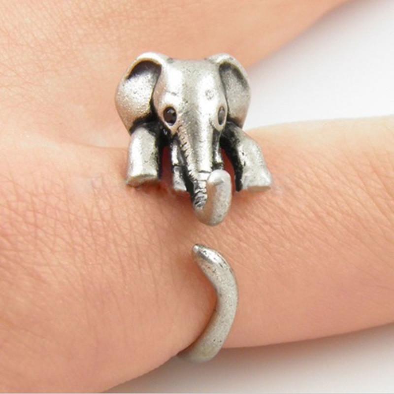 Antique Elephant Rings