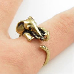 Antique Elephant Rings