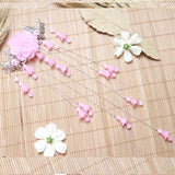 Qfdian wedding?decorations hot sale new Costume headdress hairpin of restoring hair clasp ancient classical decoration step shake tassel hanfu cos hair accessories