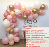 Qfdian Party decoration hot sale new Rose Gold Balloon Arch Garland Kit Clear Premium Latex Balloons Wedding Bridal Baby Shower Birthday Bachelorett Party Decor