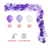 Qfdian 112pcs Balloon Garland Arch Kit Pink White Gold Latex air Balloons DIY Wedding Birthday Party Decor Ballons Garland supplies