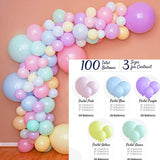 Qfdian Party decoration hot sale new Rose Gold Balloon Arch Garland Kit Clear Premium Latex Balloons Wedding Bridal Baby Shower Birthday Bachelorett Party Decor