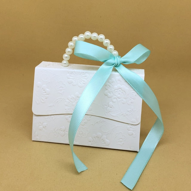 Qfdian 20pcs/lot Portable Party Wedding Favor Candy Boxes Baby Shower Gift Bag DIY creative candy box Romantic mariage