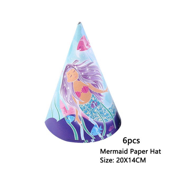 Qfdian Party gifts Party decoration hot sale new Mermaid Party Little Mermaid Decoration DIY Felt Table Centerpiece Under the Sea Girl Birthday Party Supplies Baby Shower decor