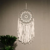 Qfdian  Christmas 5 pack  White Dream Catcher Boho Room Decoration Nursery Decor Wedding Decoration Valentines Day Gift Wall Hanging Decor