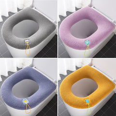 QFDIAN soft toilet seat cover set bathroom accessories toilet pad