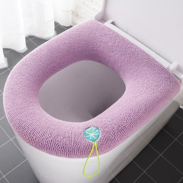 QFDIAN soft toilet seat cover set bathroom accessories toilet pad