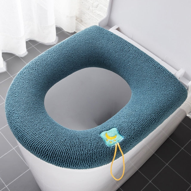 QFDIAN soft toilet seat cover set bathroom accessories toilet pad