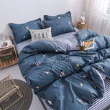 Qfdian Cozy apartment aesthetic Luxury Duvet Cover Set 200x220 Sets Full Bed Sheets Euro Bedding Set King Queen Size Bedroom Plaids and Covers For Home