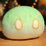 Qfdian Hot Game Genshin Impact Plush Pillow Slime Plushie Toys Gifts for Kids 7 Styles Genshin Impact Elemental Slime Plush Pillow
