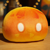Qfdian Hot Game Genshin Impact Plush Pillow Slime Plushie Toys Gifts for Kids 7 Styles Genshin Impact Elemental Slime Plush Pillow