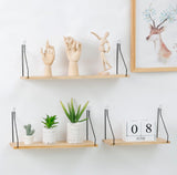 Qfdian  Christmas Nordic Style Decorative Shelves Storage Rack Wooden Wall Shelves  Decoration Garage Kit Storage Rack Wall Shelf Room Decoration