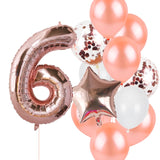 Rose Gold Party Disposable Tableware Set Party Table Decoration Paper Cups Plates Straws Napkins Wedding Birthday Party Supplies