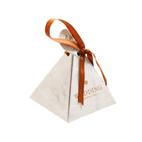 Triangular Pyramid Marble Candy Box Wedding Favors and Gifts Boxes Chocolate Box for Guests Giveaways Boxes Party Supplies