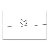 Nordic Black White Shoulder Kiss Hand Wall Art Canvas Poster Minimalist Print Love Quotes Painting Picture for Living Room Decor
