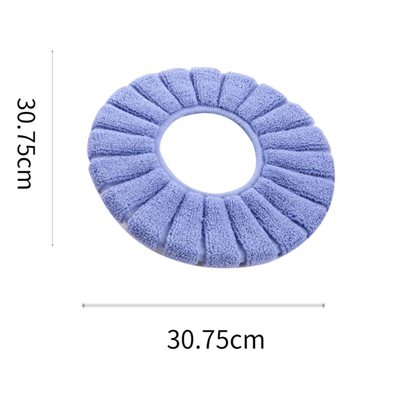 Soft Washable Toilet Seat Cover Mat Pad Cushion Easy use Warm Comfortable Toilet tool Home Bathroom Toilet Cleaning Accessories