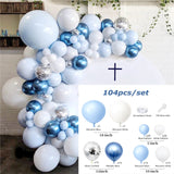 Qfdian Party decoration hot sale new Pink Balloon Garland Kit Wedding Decoration Chrome Rose Gold Balloon Arch Birthday Party Baby Shower Decoration