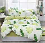 Qfdian Cozy apartment aesthetic Nordic Simple Bedding Set Adult Duvet Cover Sets Bedclothes Bed Linen Sheet Single Double Queen King size Qulit Covers 240/220