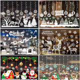 Qfdian Merry Christmas Wall Stickers Window Glass Stickers Christmas Decorations For Home  Christmas Ornaments Xmas New Year 2022