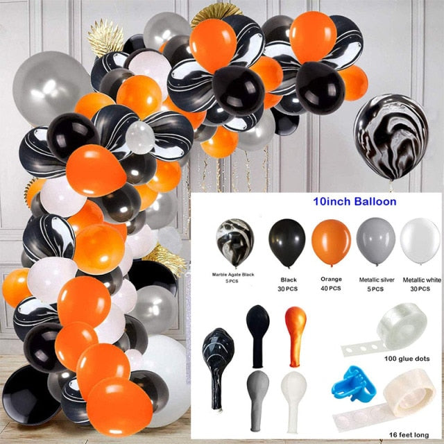 Qfdian Party decoration valentines day   Large Balloon Arch kit with Base for Birthday Christmas New Years Eve Party Decorations Supplies Adjustable Balloon Garland