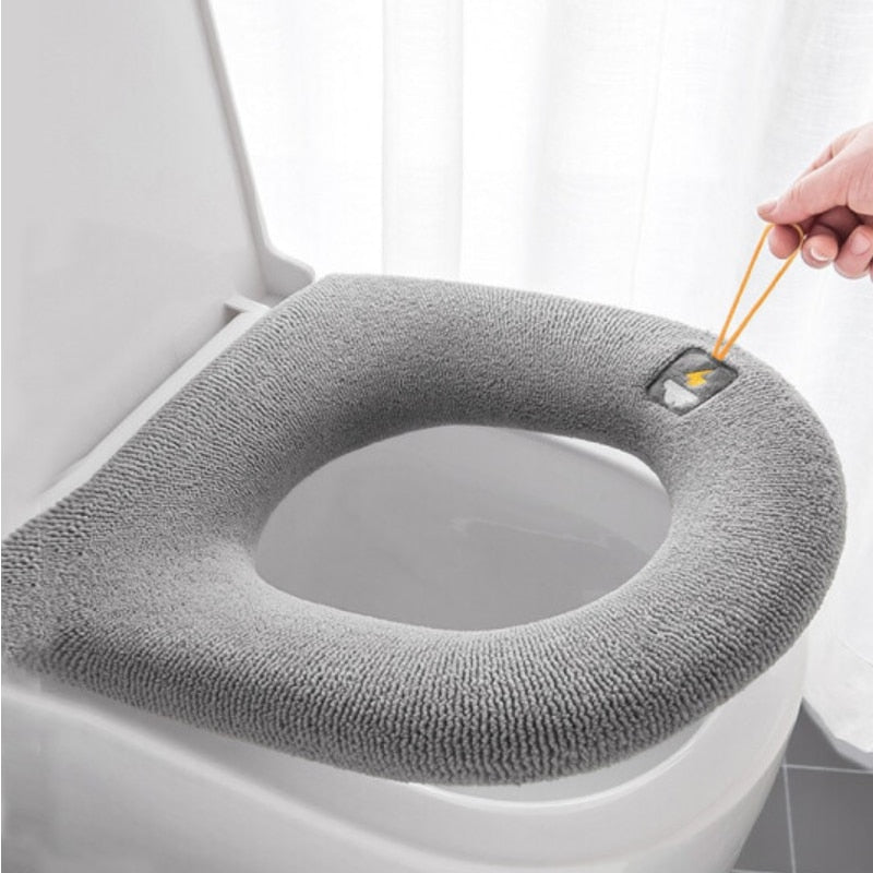 QFDIAN soft toilet seat cover set bathroom accessories toilet pad