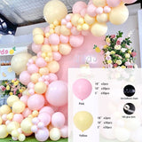 Qfdian Party decoration hot sale new Pink Balloon Garland Kit Wedding Decoration Chrome Rose Gold Balloon Arch Birthday Party Baby Shower Decoration