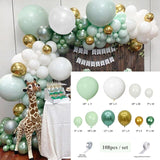 Qfdian Party decoration hot sale new Pink Balloon Garland Kit Wedding Decoration Chrome Rose Gold Balloon Arch Birthday Party Baby Shower Decoration