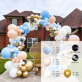 Qfdian Party decoration hot sale new Pink Balloon Garland Kit Wedding Decoration Chrome Rose Gold Balloon Arch Birthday Party Baby Shower Decoration