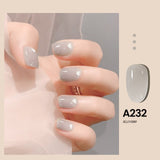 7.3ml Summer Pudding Gel Nail Polish Transparent Jelly Polish Top Coat Soak Off UV Gel Art Nail Varnish Semi Permanent