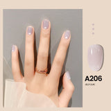 7.3ml Summer Pudding Gel Nail Polish Transparent Jelly Polish Top Coat Soak Off UV Gel Art Nail Varnish Semi Permanent