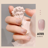 7.3ml Summer Pudding Gel Nail Polish Transparent Jelly Polish Top Coat Soak Off UV Gel Art Nail Varnish Semi Permanent