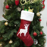 QFDIAN Santa Claus Climbing Ladder Electric Santa Claus Doll Christmas Tree Hanging Ornament Outdoor Indoor Door Wall Decoration