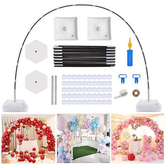 Qfdian 12ft Table Balloon Arch Kit For Birthday Party Wedding Graduation Christmas Decorations Baby Shower Bachelor Party Supplies