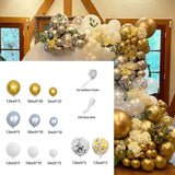 Qfdian Party decoration hot sale new 87/169Pcs Macaron Balloon Garland Arch Kit Christmas Wedding Birthday Balloon Party Decoration Baby Shower Balloon Arch Kit