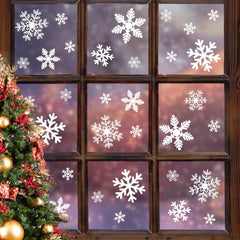 Qfdian Party decoration valentines day hot sale new Snowflake Window Stickers Merry Christmas Eve Winter Snow Decorations For Home 2022 New Year Party Wall Supplies