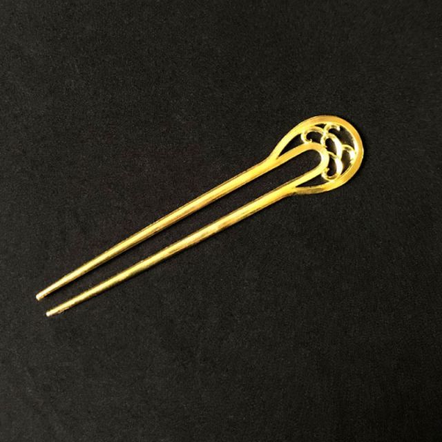 Qfdian gifts for her Chinese Style Hanfu Hair Stick Vintage Women Metal Hair Fork Hair Chopsticks Hairpin Woman Jewelry Hair Clip Accessories